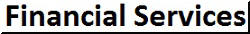 Financial Services